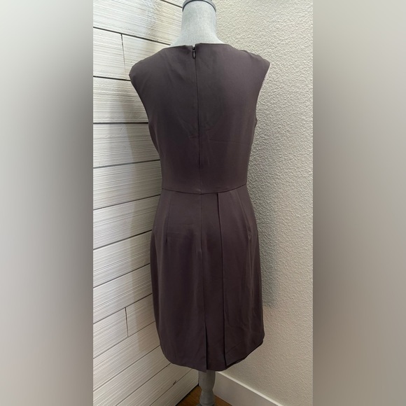 Vince Camuto Women’s Dark Gray Sleeveless Dress Size 6 OFFICE Party NEW - Picture 6 of 10